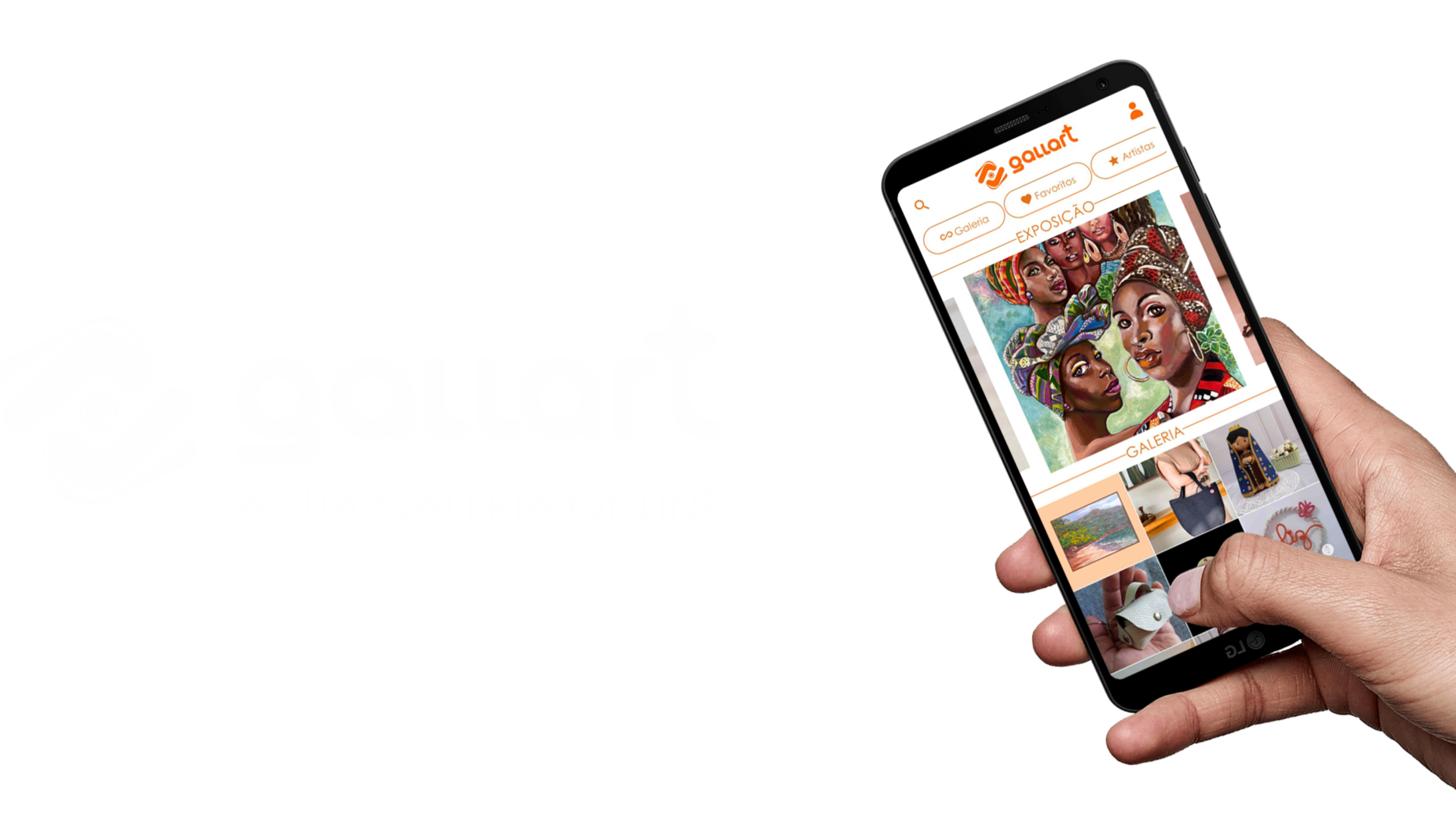 Preview do app Gallart